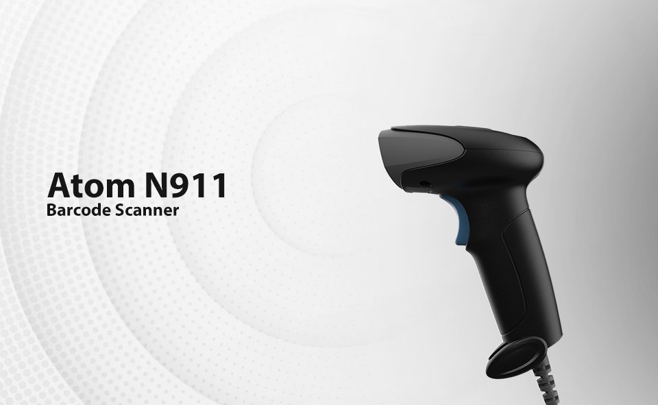 بارکد خوان دو بعدی اتم مدل N911